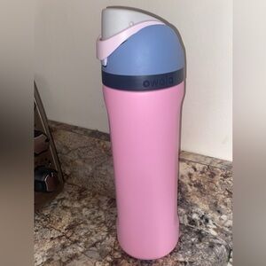 Owala 24oz Rose Quartz FreeSip Stainless Steel Water Bottle Rose Quartz Pink